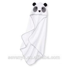 Serviette de bain à capuchon d&#39;ours en velours doux de haute qualité HDT-020